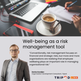 Well-being as a risk management tool