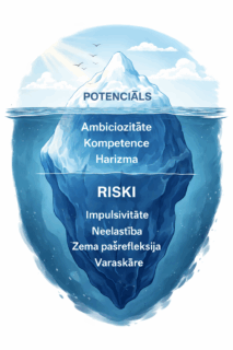 Kad liels potenciāls kļūst par lielu risku: karjeru kavējošu iezīmju laicīga identificēšana 